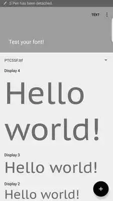 Test Your Font! online game with UptoPlay