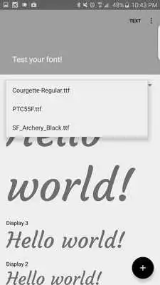 Play Test Your Font!