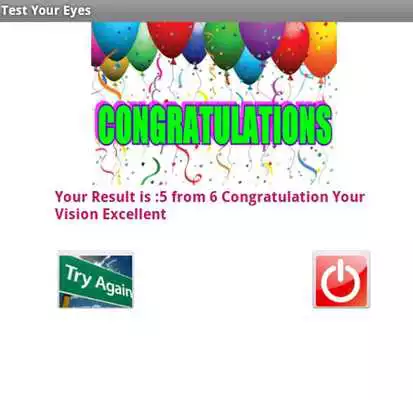 Play Test your Vision