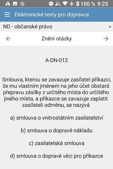 Play Testy pro zkoušky dopravců as an online game Testy pro zkoušky dopravců with UptoPlay