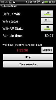 Play Tethering Timer
