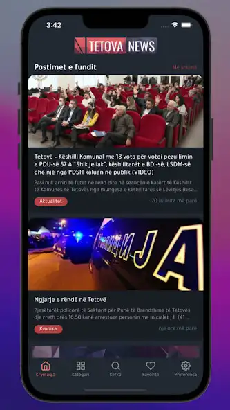 Play Tetova News as an online game Tetova News with UptoPlay