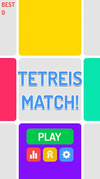 Play Tetreis Match! as an online game Tetreis Match! with UptoPlay