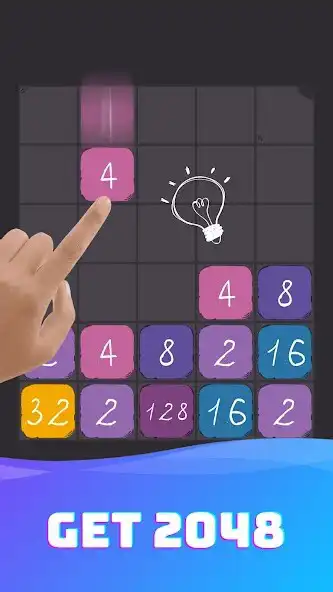 Play Tetro 2048 as an online game Tetro 2048 with UptoPlay