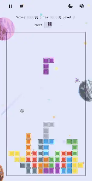 Play Tetrominauts - Block Puzzle as an online game Tetrominauts - Block Puzzle with UptoPlay