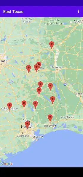 Play Texas Day Tours - East Texas as an online game Texas Day Tours - East Texas with UptoPlay