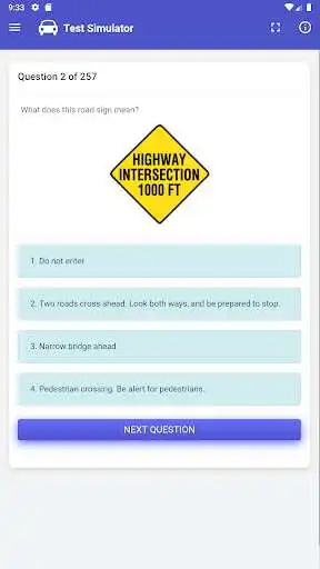 Play Texas DMV Test as an online game Texas DMV Test with UptoPlay