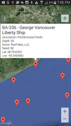 Play Texas Fishing Reef Maps