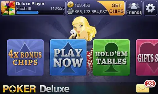 Play Texas HoldEm Poker Deluxe  and enjoy Texas HoldEm Poker Deluxe with UptoPlay