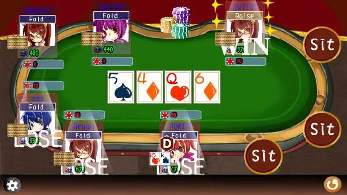 Play Texas Holdem Poker Gakuen