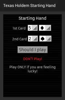 Play Texas Holdem Starting Hand