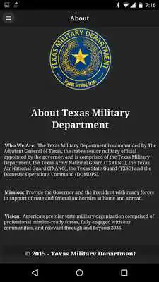 Play Texas Military Department