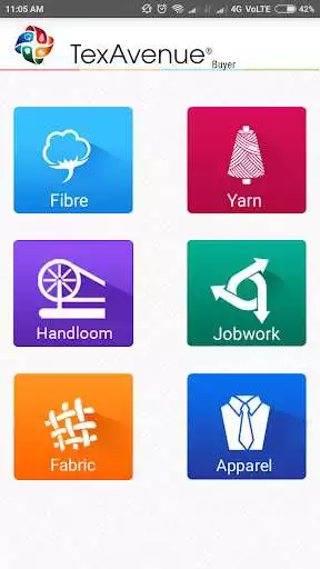 Play APK TexAvenue Buyer  and enjoy TexAvenue Buyer with UptoPlay com.shreeganesha.texB