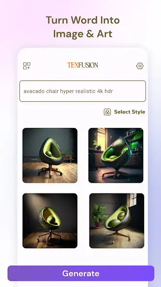 Play TexFusion: AI Art Generator  and enjoy TexFusion: AI Art Generator with UptoPlay
