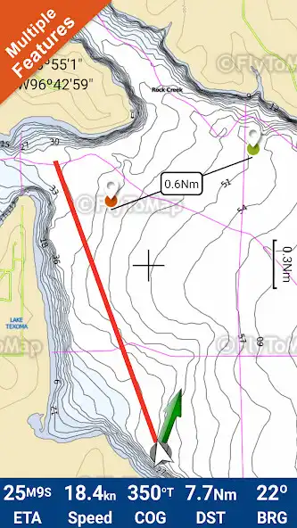 Play Texoma Lake Offline GPS Charts  and enjoy Texoma Lake Offline GPS Charts with UptoPlay