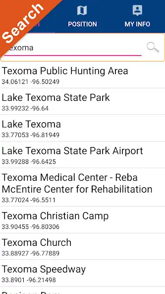 Play Texoma Lake Offline GPS Charts as an online game Texoma Lake Offline GPS Charts with UptoPlay