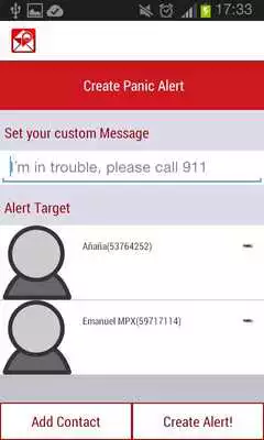 Play Text Alerts  Panic Button
