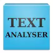 Free play online Text Analyser (letter counter) APK Free play online Text Analyser (letter counter) APK