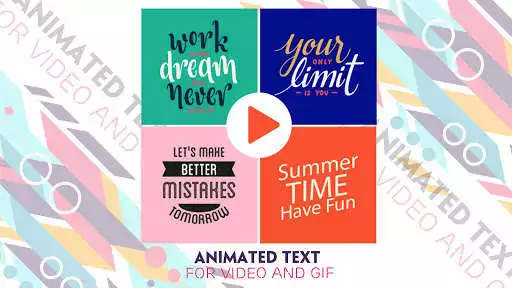 Play Text Animation Maker as an online game Text Animation Maker with UptoPlay