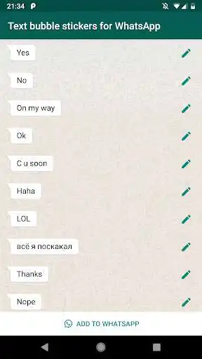 Play Text bubble stickers for WhatsApp  and enjoy Text bubble stickers for WhatsApp with UptoPlay