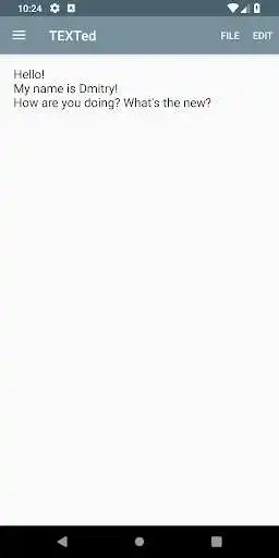 Play TEXTed - simple text editor  and enjoy TEXTed - simple text editor with UptoPlay