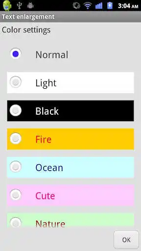 Play APK Text enlargement  and enjoy Text enlargement with UptoPlay net.mbtl.apk.TextBigSmall