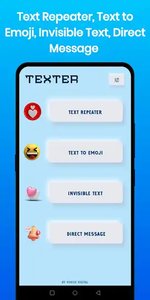 Play Texter-Text Repeater as an online game Texter-Text Repeater with UptoPlay