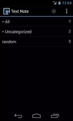 Play Text file based note taker