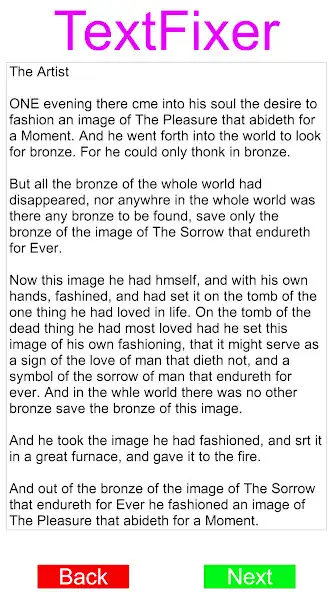 Play TextFixer as an online game TextFixer with UptoPlay