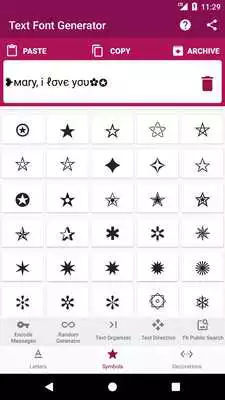 Play Text Font Generator, Encode Messages