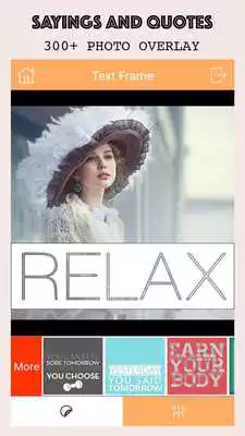 Play Text Frame - Word on photos