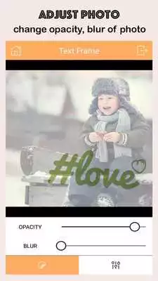 Play Text Frame - Word on photos