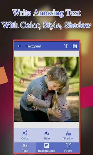 Play TextGram : Write Text On Photo In Stylish Writing as an online game TextGram : Write Text On Photo In Stylish Writing with UptoPlay