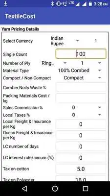 Play Textile Costing Play Textile Costing