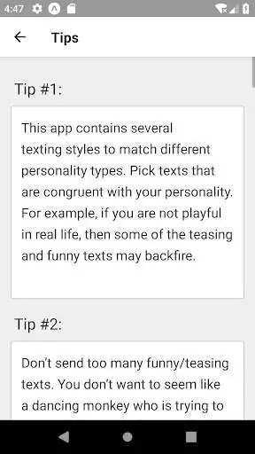 Play Texting Girls Guide Lite as an online game Texting Girls Guide Lite with UptoPlay