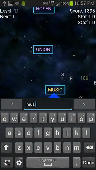 Play Text Invaders as an online game Text Invaders with UptoPlay