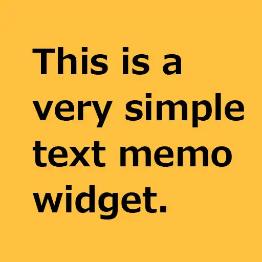 Play Text Memo Widget APK Play Text Memo Widget APK