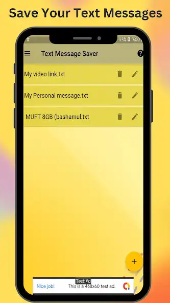 Play Text Message Saver as an online game Text Message Saver with UptoPlay