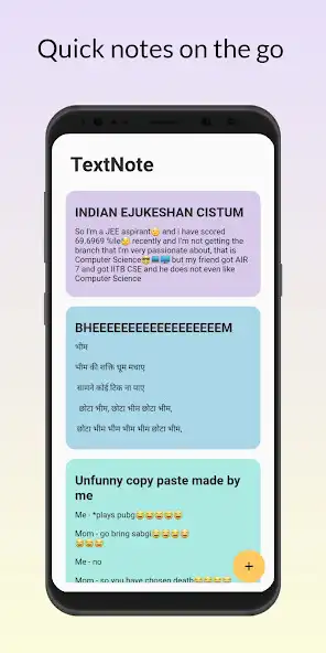 Play TextNote Notepad Notes as an online game TextNote Notepad Notes with UptoPlay
