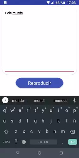 Play Texto a voz