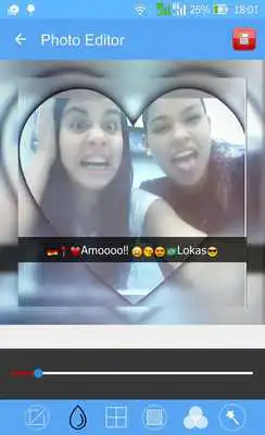 Play Texto Na Foto Efeito SnapChat