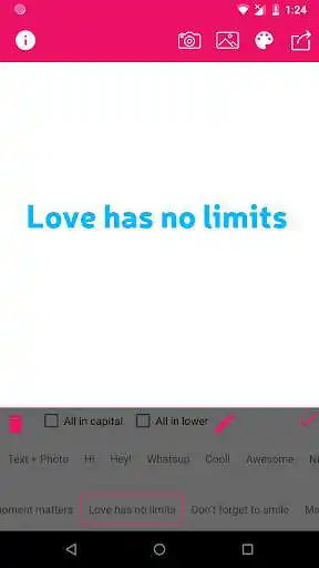 Play Text On Photo (Free) as an online game Text On Photo (Free) with UptoPlay