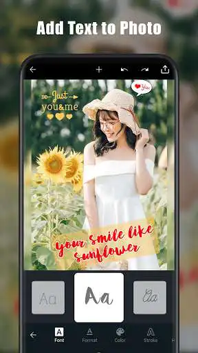 Play Text On Photo - Photo Text Edit & Quote Photo  and enjoy Text On Photo - Photo Text Edit & Quote Photo with UptoPlay