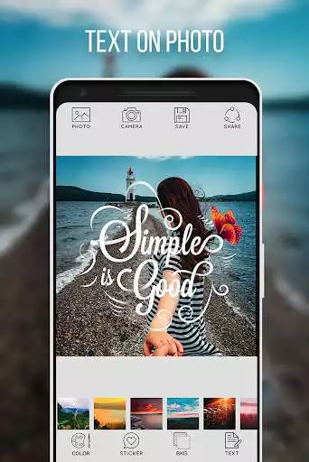 Play Text On Photo - Photo Text Edit  and enjoy Text On Photo - Photo Text Edit with UptoPlay