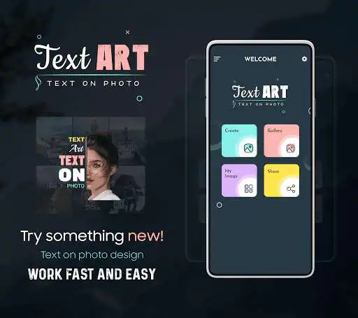 Play Text On Photo - Photo Text Edit  TextArt  and enjoy Text On Photo - Photo Text Edit  TextArt with UptoPlay