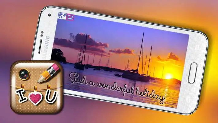 Play Text on Pictures Font Art