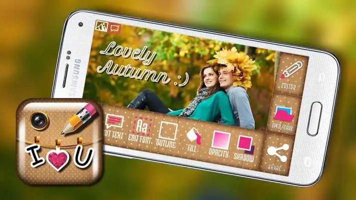 Play Text on Pictures Font Art