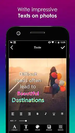 Play TextO Pro - Write on Photos  and enjoy TextO Pro - Write on Photos with UptoPlay