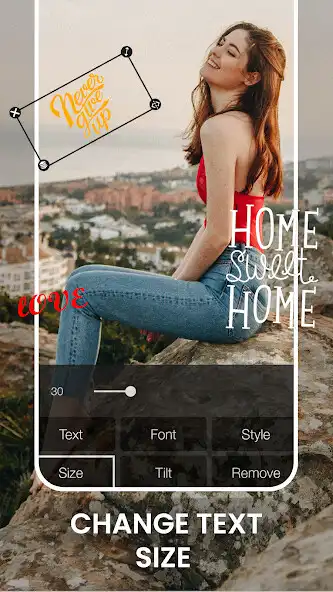 Play Text Over Photo - Calligraphy Text as an online game Text Over Photo - Calligraphy Text with UptoPlay