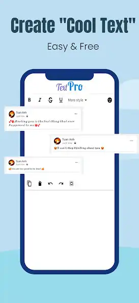 Play Text Pro - cool text post Face  and enjoy Text Pro - cool text post Face with UptoPlay